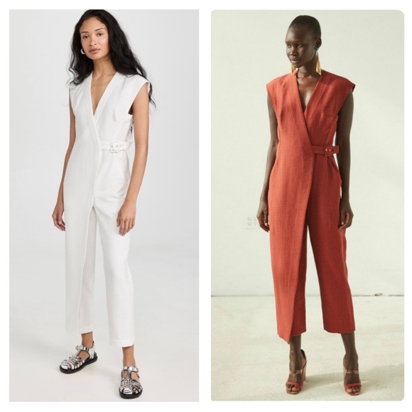 NWT Rachel Comey Steadfast Jumpsuit in White - Picture 6 of 7